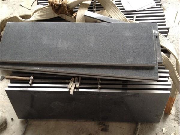 dakr grey granite tile