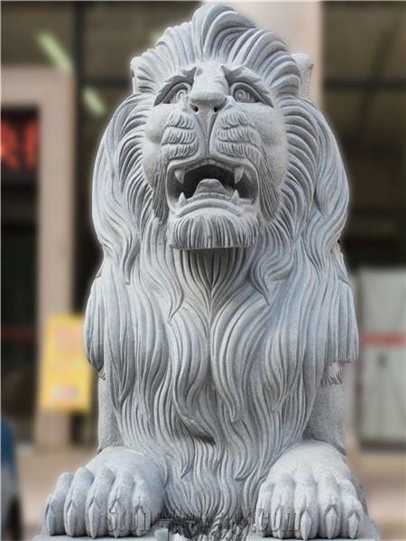 garden sculptures stone granite stone lion sculpture