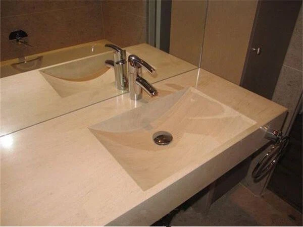 limestone vanity top