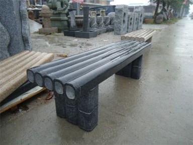 पत्थर गार्डन बेंच