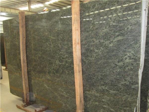 tropical green granite tile for wall