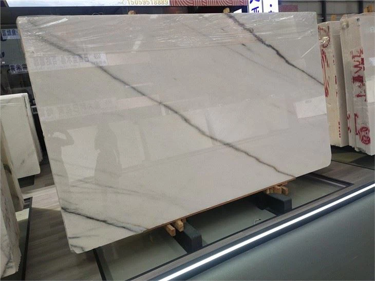 White Elegant Marble Slab