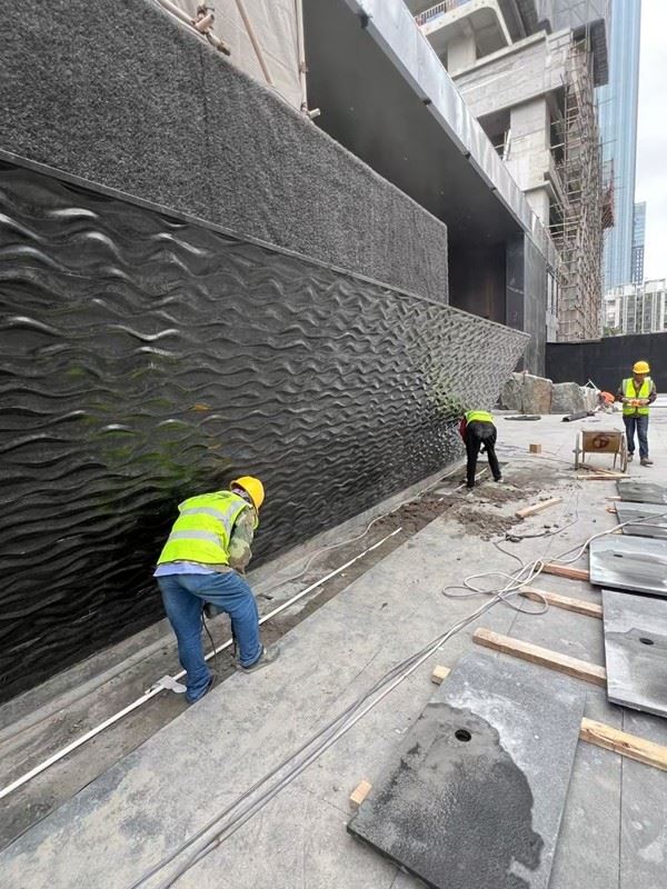 Water Wave Granite Wall Tile